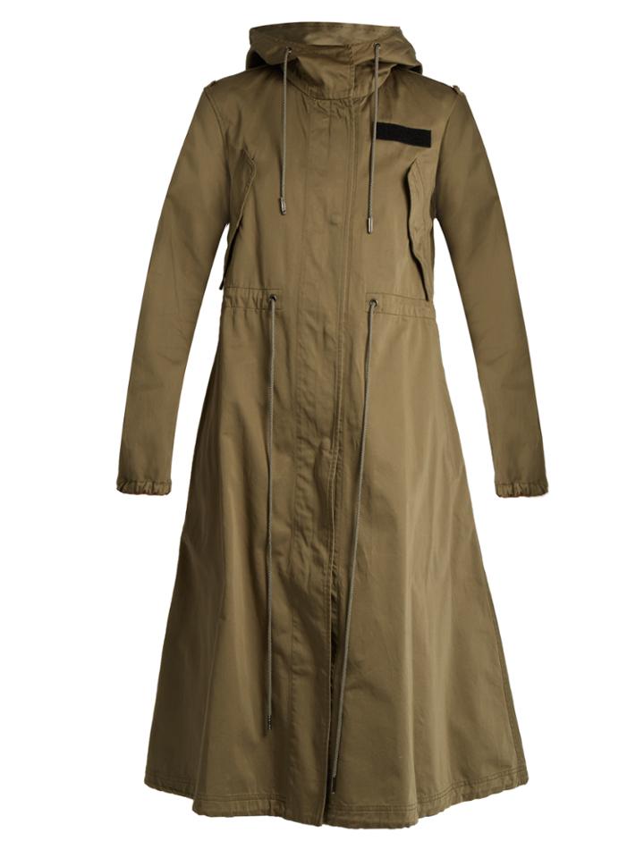 Mm6 By Maison Margiela Oversized Cotton Parka