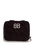 Balenciaga Bb Reporter Xs Quilted-velvet Bag