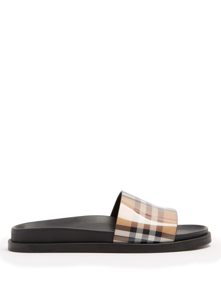 Burberry Ashmore Vintage-checked Slides