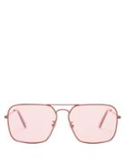 Retrosuperfuture Iggy Amaranth Square-frame Aviator Sunglasses