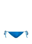 Matchesfashion.com Mara Hoffman - Lei Tie Side Bikini Briefs - Womens - Blue