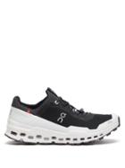 On - Cloudultra Mesh Running Trainers - Womens - Black White