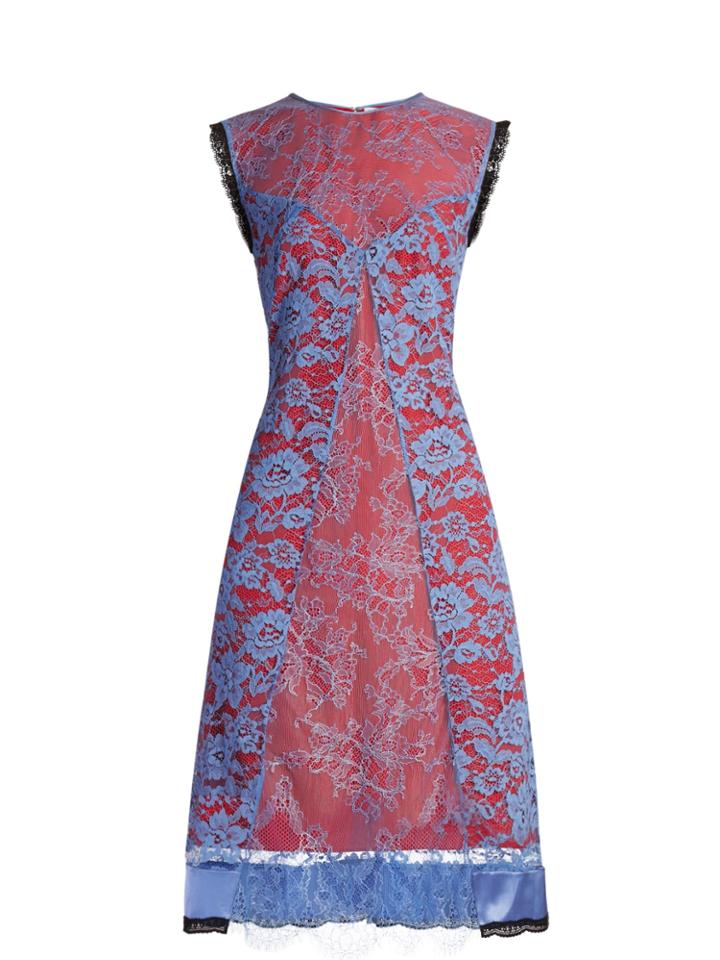 Altuzarra Harry Lace-overlay Dress
