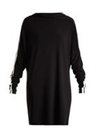 Matchesfashion.com Norma Kamali - Striped Jersey Dress - Womens - Black White
