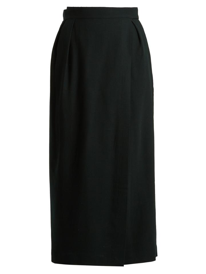 Palmer/harding Wrap-style Wool Skirt
