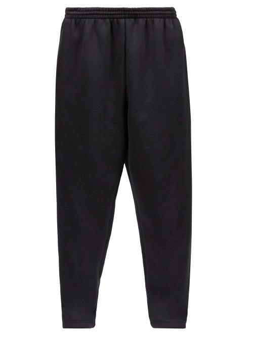 Balenciaga - Barathea Wide-leg Trousers - Mens - Black
