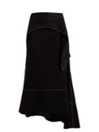 Ellery Yale Crepe Midi Skirt
