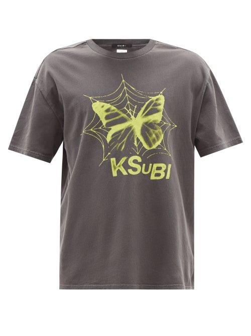 Ksubi - Stuck Biggie Oversized Cotton-jersey T-shirt - Mens - Black