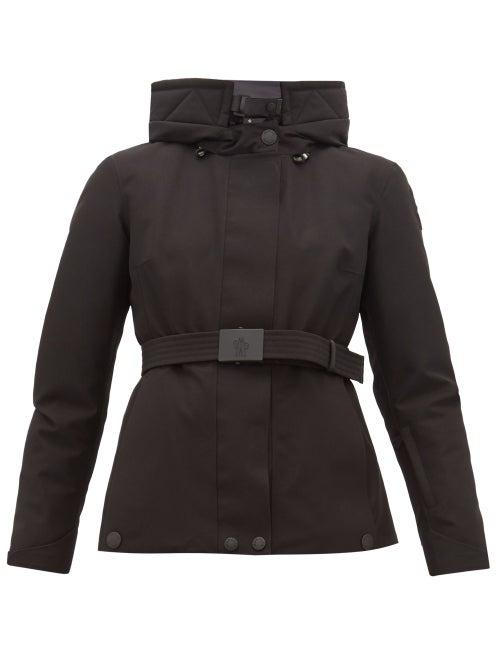 Matchesfashion.com Moncler Grenoble - La Plance Belted Ski Jacket - Womens - Black