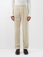 Isabel Marant - Timeo Elasticated-waist Twill Trousers - Mens - Beige