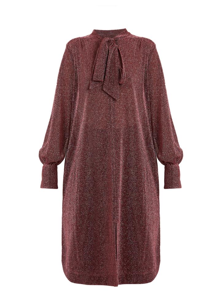 Rachel Comey Upland Neck-tie Lam Dress