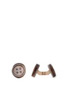 Matchesfashion.com Samuel Gassmann - Evening Shape Mother Of Pearl Cufflinks - Mens - Grey