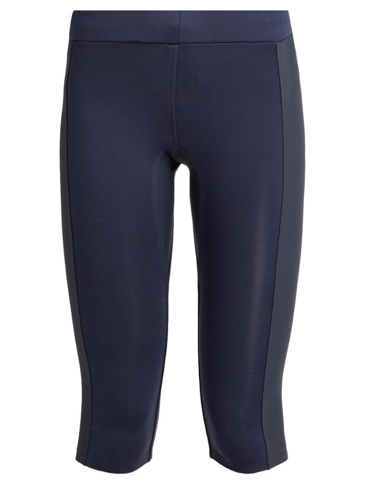Aeance Compression-panel Cropped Performance Leggings