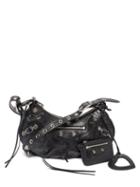 Balenciaga - Le Cagole Small Leather Shoulder Bag - Womens - Black