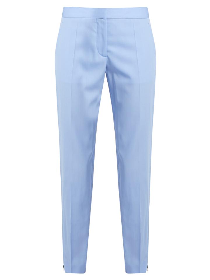 Stella Mccartney Vivian Wool Slim-leg Trousers