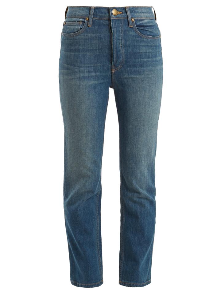 The Great The Straight A High-rise Jeans