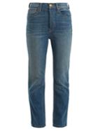 The Great The Straight A High-rise Jeans