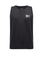 District Vision - Air Wear Logo-print Perforated-jersey Tank Top - Mens - Black