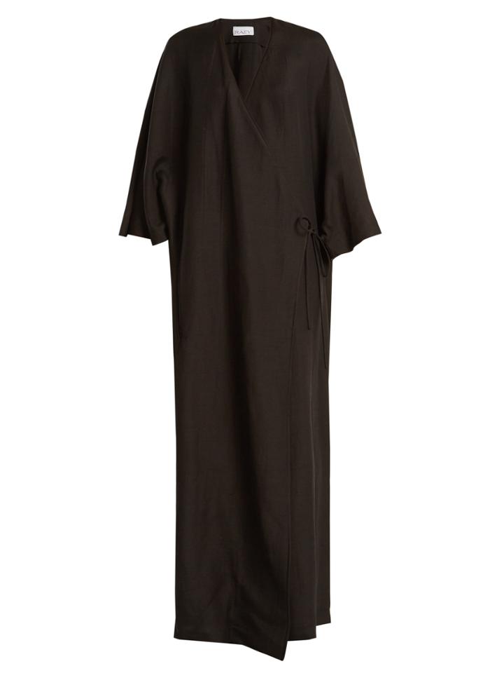 Raey Grosgrain Kimono Dress
