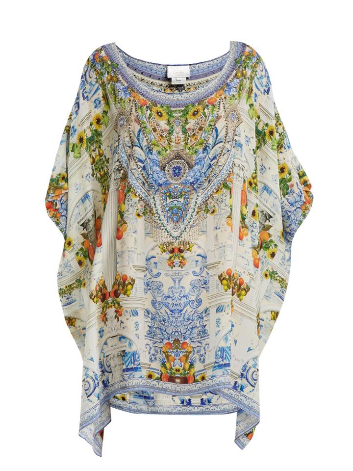 Camilla Come As You Are Silk Kaftan