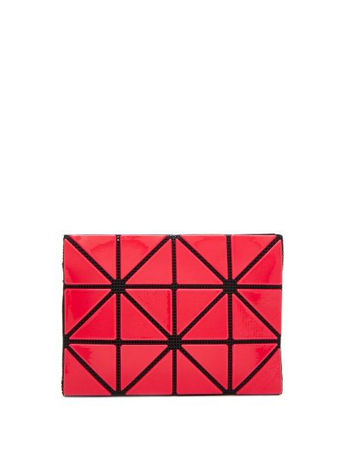 Matchesfashion.com Bao Bao Issey Miyake - Lucent Two Tone Cardholder - Womens - Red Multi