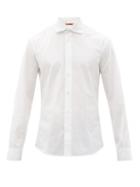 Mens Rtw Barena Venezia - Peromo Cotton-poplin Shirt - Mens - White