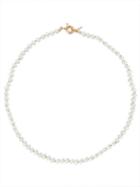 Liou - Bastian 14kt Gold-filled And Pearl Necklace - Mens - White