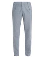 A.p.c. Donnie Mid-rise Striped Cotton Trousers