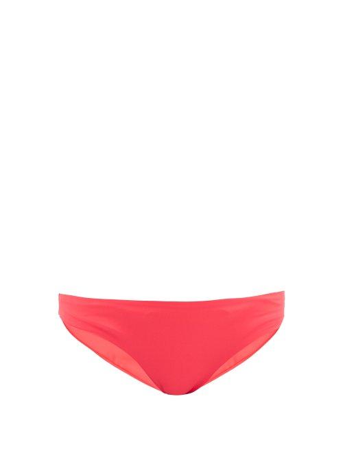Matchesfashion.com Jade Swim - Lure Low Rise Bikini Briefs - Womens - Pink