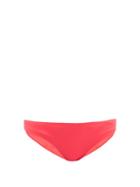 Matchesfashion.com Jade Swim - Lure Low Rise Bikini Briefs - Womens - Pink