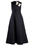 Calvin Klein 205w39nyc Round-neck Sleeveless Cotton-blend Midi Dress