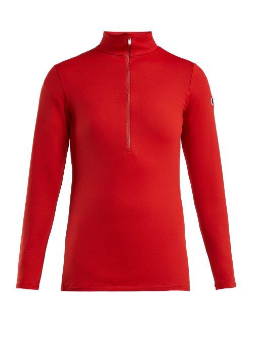 Matchesfashion.com Fusalp - Gemini Ii High Neck Base Layer Top - Womens - Red