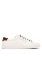 Matchesfashion.com Saint Laurent - Andy Leather Trainers - Womens - White Multi