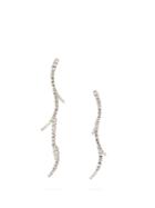 Ryan Storer Crystal-embellished Mismatched Branch Earrings