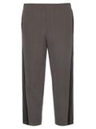 Alexander Mcqueen Cropped Relaxed-leg Crepe Trousers