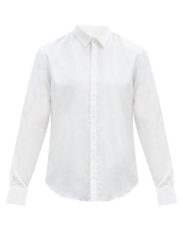 Matchesfashion.com Bourrienne Paris X - Entrepreneur Cotton-poplin Shirt - Mens - White