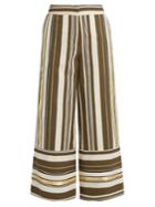 Zeus + Dione Dokos Wide-leg Silk-blend Culottes