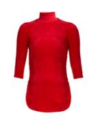 Vetements X Juicy Couture Cotton-blend Velour Top