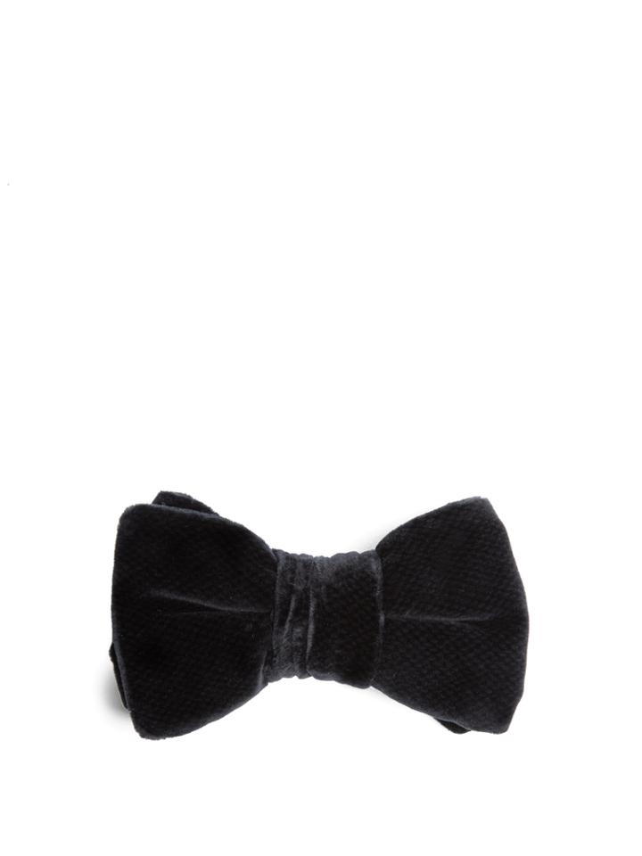 Dunhill Velvet Bow Tie