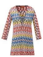 Matchesfashion.com Missoni Mare - Conchiglia Crochet Cover Up - Womens - Multi