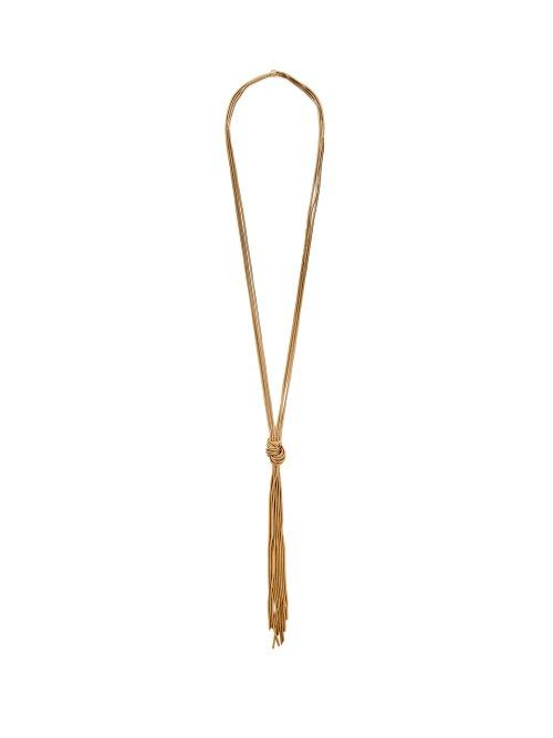 Matchesfashion.com Rosantica By Michela Panero - Coscienza Knotted Chain Necklace - Womens - Gold
