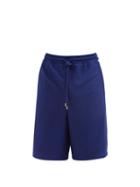 Gucci - Side-stripe Piqu Basketball Shorts - Mens - Dark Navy