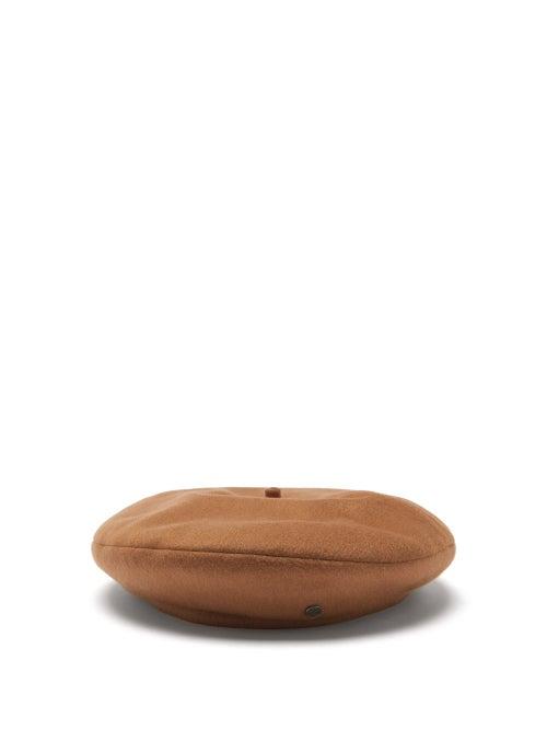 Ladies Accessories Maison Michel - Billy Cashmere Beret - Womens - Camel
