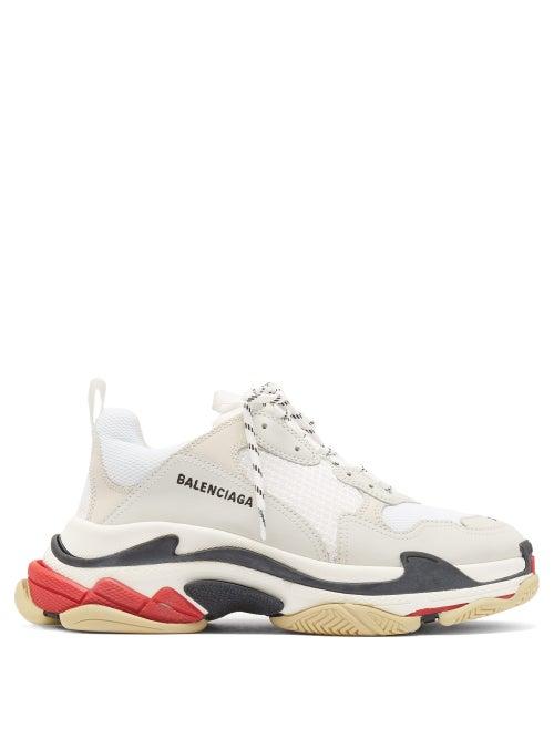 Matchesfashion.com Balenciaga - Triple S Low-top Trainers - Mens - White