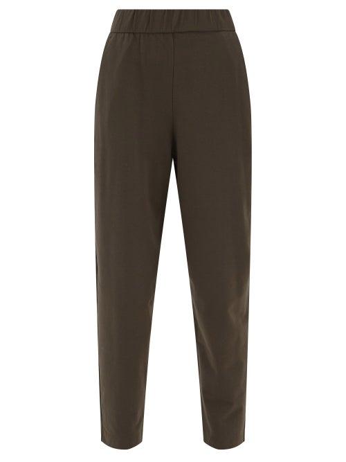 Max Mara Leisure - Elgar Trousers - Womens - Dark Grey