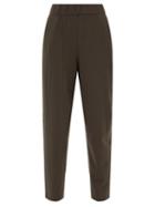 Max Mara Leisure - Elgar Trousers - Womens - Dark Grey