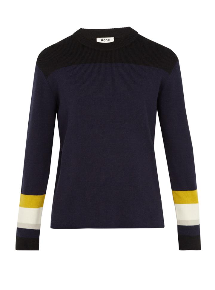 Acne Studios Nazar Colour-block Sweater