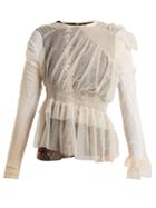 Preen By Thornton Bregazzi Marin Layered Python-print Tulle Top