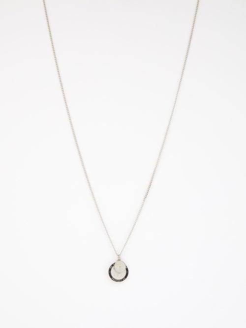 Miansai - St. Christopher Sterling-silver Necklace - Mens - Black