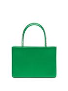 Ladies Bags Amina Muaddi - Amina Gilda Crystal-handle Silk-satin Box Bag - Womens - Green